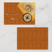 De Placement Carte Mariage d'aventure (Devant / Derrière)