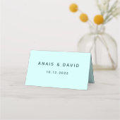 De Placement Carte Mariage d'été pour colibri (Dos)