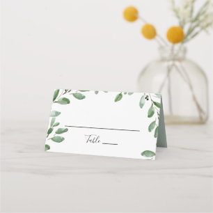 De Placement Carte Mariage écologique Tropical Eucalyptus