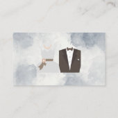 De Placement Carte Mariage Fête des mariées B & G (Dos)