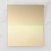 De Placement Carte Mariage Gold et Black (Intérieur déplié)