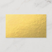 De Placement Carte Mariage Gold Peacock (Dos)