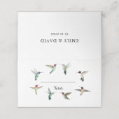 De Placement Carte Mariage nord-américaine (Extérieur déplié)