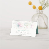 De Placement Carte Mariage Pink Magnolia (Devant)
