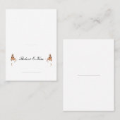 De Placement Carte mariage Place 2 1/2 x 3 1/2 (Devant / Derrière)