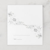 De Placement Carte Mariage Place Foliage Botanique (Extérieur déplié)