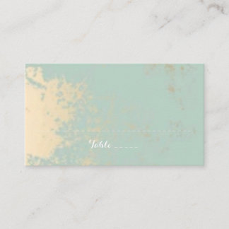 De Placement Carte Mariage populaire Mint et Spring