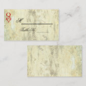 De Placement Carte Mariage Queen of Hearts (Devant / Derrière)