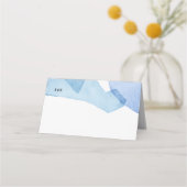 De Placement Carte Mariage Watercolor (Dos)