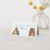 De Placement Carte médiévale Renaissance Royal Mariage Place (Dos)