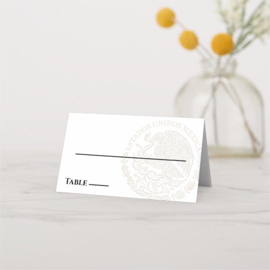 De Placement Carte Mexique Passport Place (Devant)