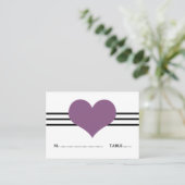 De Placement Carte Mod Heart Place, Violet (Debout devant)