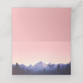 De Placement Carte Mountain Sunset Place (Intérieur déplié)