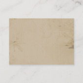 De Placement Carte Old West Inspiré Table Place (Dos)