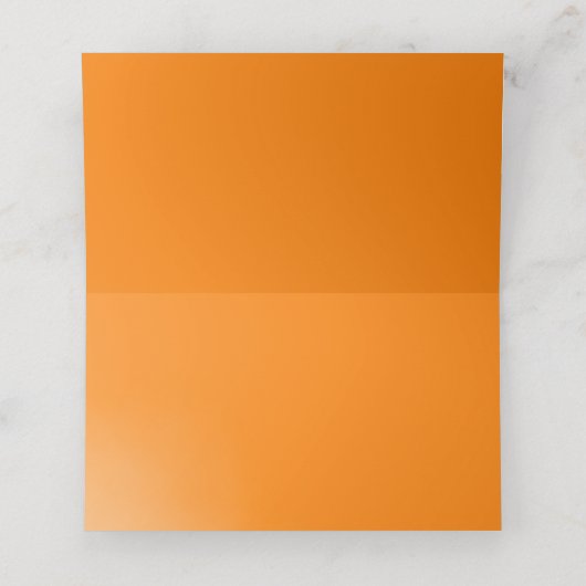 De Placement Carte orange (Intérieur déplié)