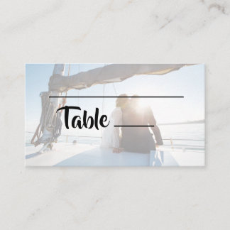 De Placement Carte Photo Mariage simple