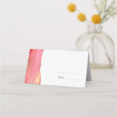 De Placement Carte Place Abstraite Coral rose moderne (Devant)
