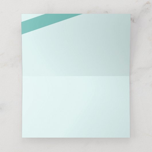 De Placement Carte Place Angles simples (Intérieur déplié)