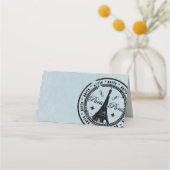 De Placement Carte Place Blue Paris Passport (Dos)