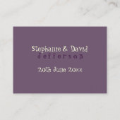 De Placement Carte Place Cercle Tulipe Quirky Abstraite (Dos)