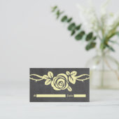 De Placement Carte Place Chalkboard Rose jaune (Debout devant)