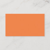 De Placement Carte Place Chimie Sucrée Orange (Dos)