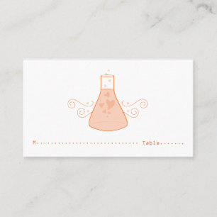 De Placement Carte Place Chimie Sucrée Orange