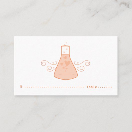 De Placement Carte Place Chimie Sucrée Orange (Devant)