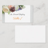 De Placement Carte Place Elegance (Devant / Derrière)