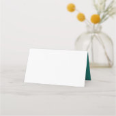 De Placement Carte Place Escort pliée (Dos)