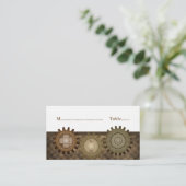 De Placement Carte Place Gears Steampunk, Brown (Debout devant)
