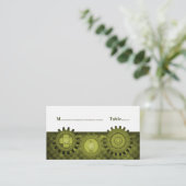 De Placement Carte Place Gears Steampunk, verte (Debout devant)