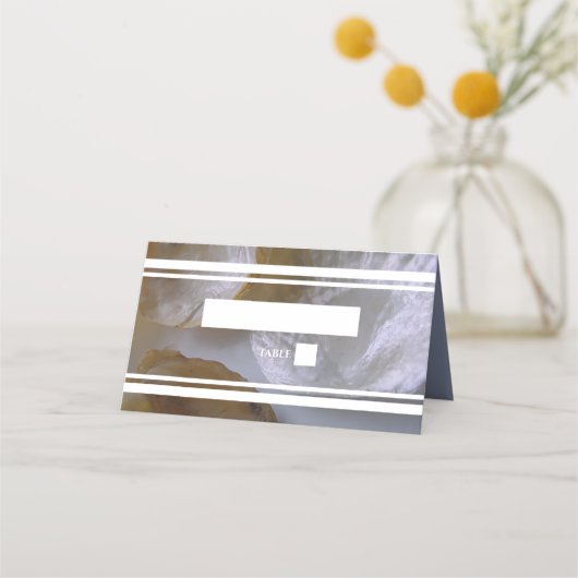 De Placement Carte Place Mariage Beach Clams (Devant)