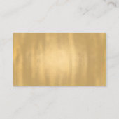 De Placement Carte Place Mariage gris et or chic (Dos)