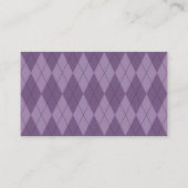 De Placement Carte Place Mariage Jacquard violet (Dos)
