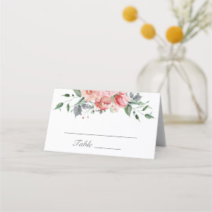 De Placement Carte Place Mariage rose Elizabeth Pink