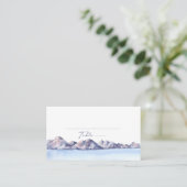 De Placement Carte Place Mariage Winter Mountain (Debout devant)