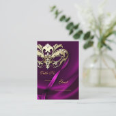 De Placement Carte Place Mascarade Or Pink (Debout devant)