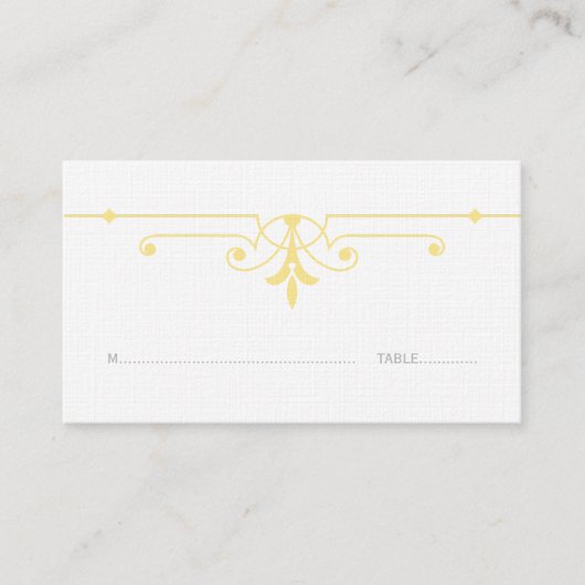 De Placement Carte Place Ornementale Jaune v2 (Devant)