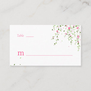 De Placement Carte Place Plat Garden Blooms