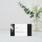 De Placement Carte Place Plumes Blanches (Debout devant)