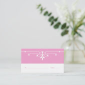 De Placement Carte Place Rose Fancy (Debout devant)