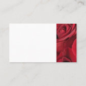 De Placement Carte Place Rose Rouge (Dos)