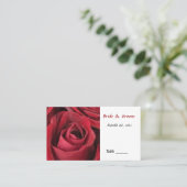 De Placement Carte Place Rose Rouge (Debout devant)