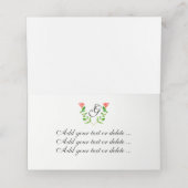 De Placement Carte Place Shanah Tovah / Carte Boîtier (Intérieur déplié)