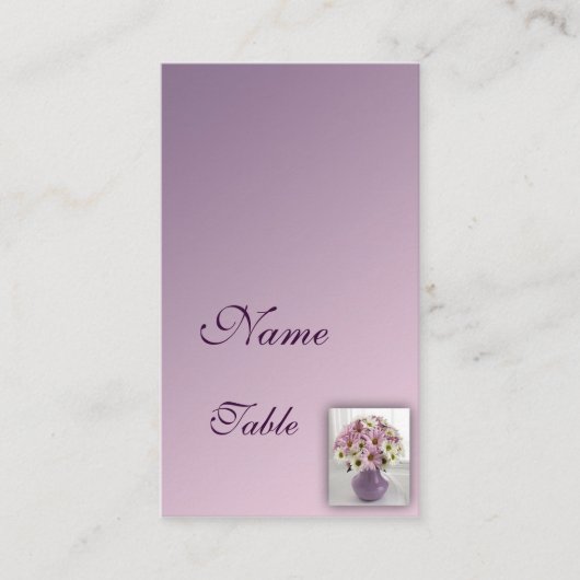 De Placement Carte Place Table pliée (Devant)