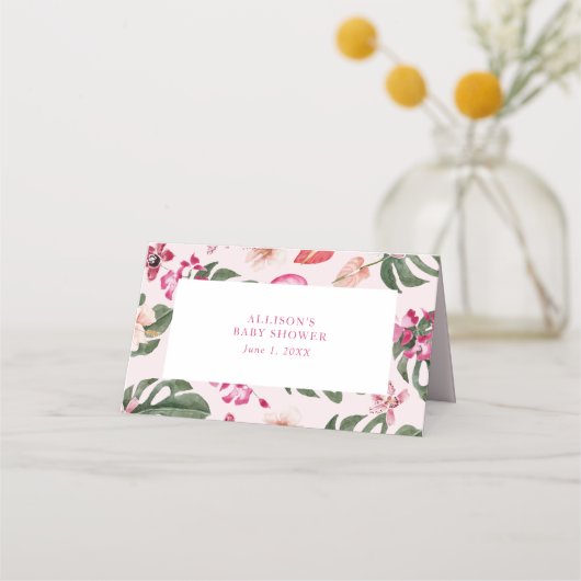 De Placement Carte Place Tropical (Dos)