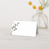 De Placement Carte Place Verdure Aquarelle (Devant)