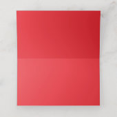 De Placement Carte pliée rouge, noire, blanche (Intérieur déplié)