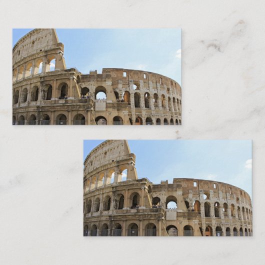 De Placement Carte postale Colesseum (Devant / Derrière)